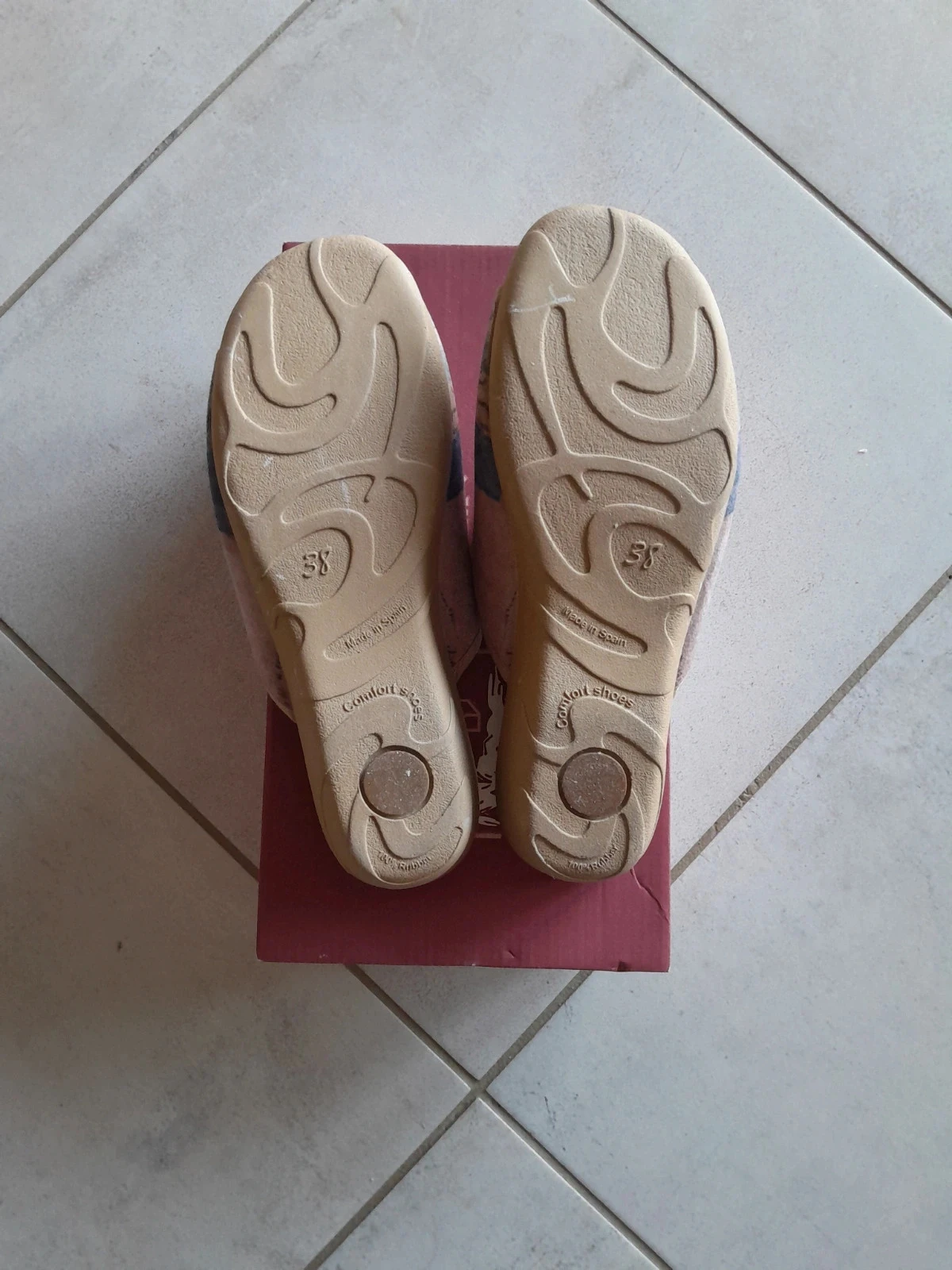 Sloffen, klapstoel stijl, maat 38 – photo 4
